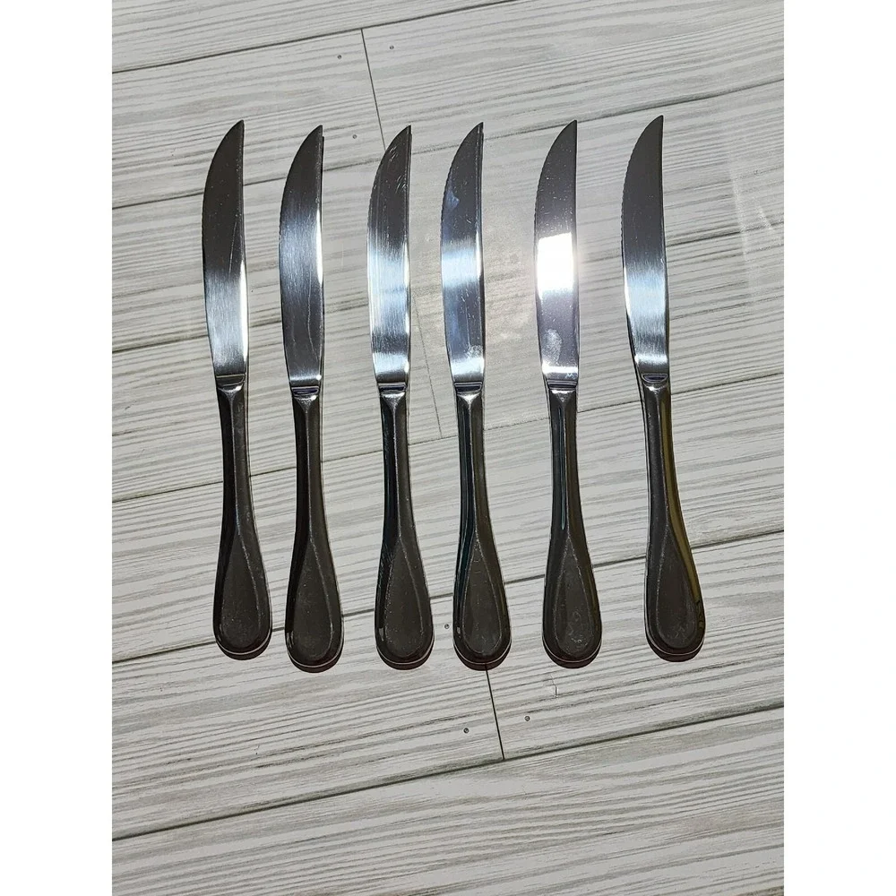 Mikasa‎ Bravo Catering/Steak/Butter Knives Serrated Stainless Steel Vietnam Lot